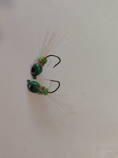 Thumpin's Bat Head Crappie Jigs