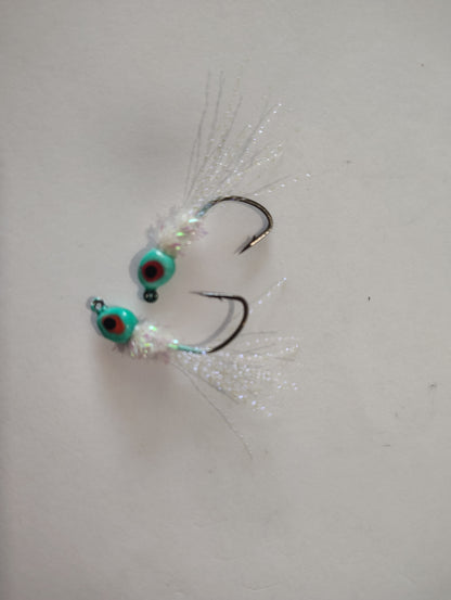 Thumpin's Bat Head Crappie Jigs