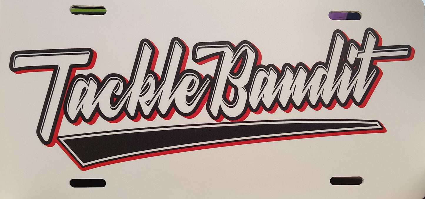 Tackle Bandit Vanity Plate